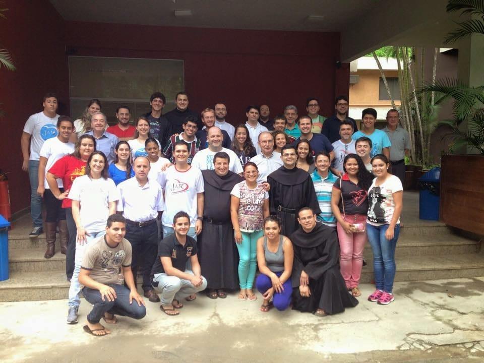 Se reúne todo el Brasil recoleto: JAR y promotores vocacionales