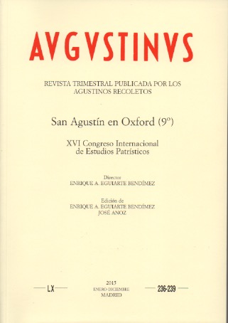 AVGVSTINVS -236-239 – San Agustín en Oxford (9º)- 2015