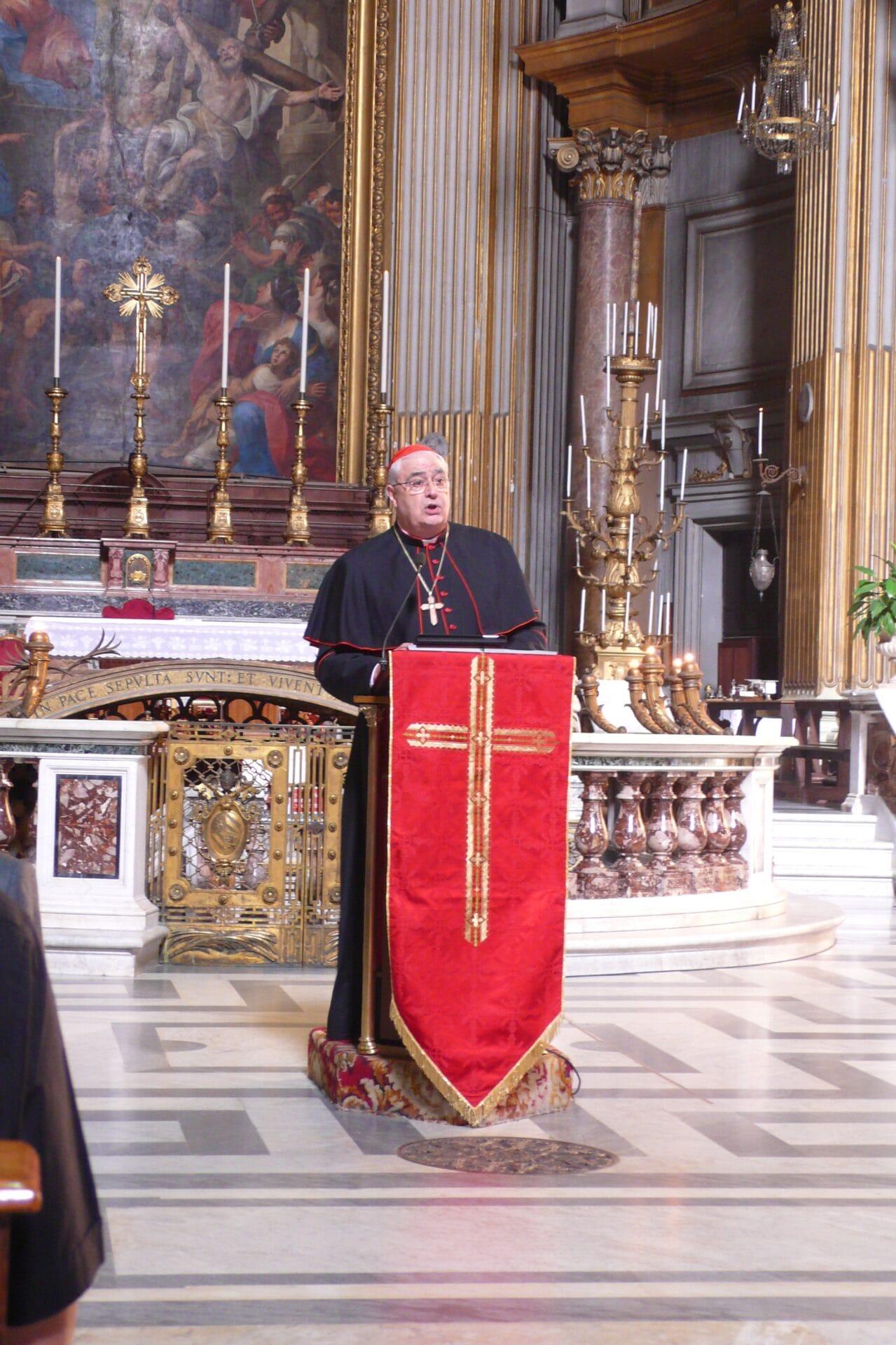 El Cardenal Lacunza da en Roma la catequesis del Jubileo de los  Sacerdotes