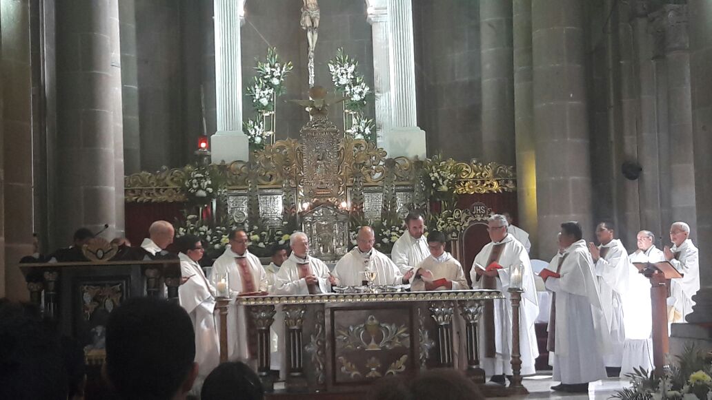 Ordenación sacerdotal de fray Daniel Racancof en Guatemala
