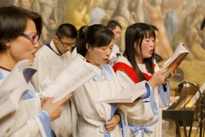 Lenten retreat of the Chinese Chaplaincy of Madrid in the parish of Santa Rita