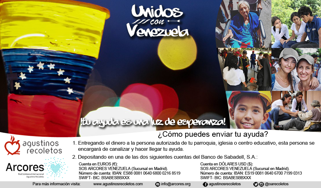 Campaña «Unidos con Venezuela: tu ayuda es una luz de esperanza»