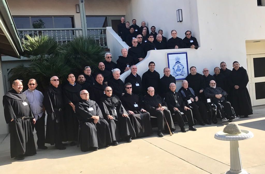 Os agostinianos recoletos dos Estados Unidos reúnem-se na Califórnia para consolidar a comunhão e preparar a união das províncias