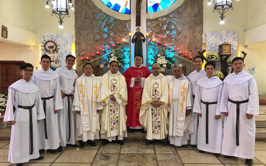 Six Novices Profess their Simple Vows By Newly Professed OAR Religious 2018