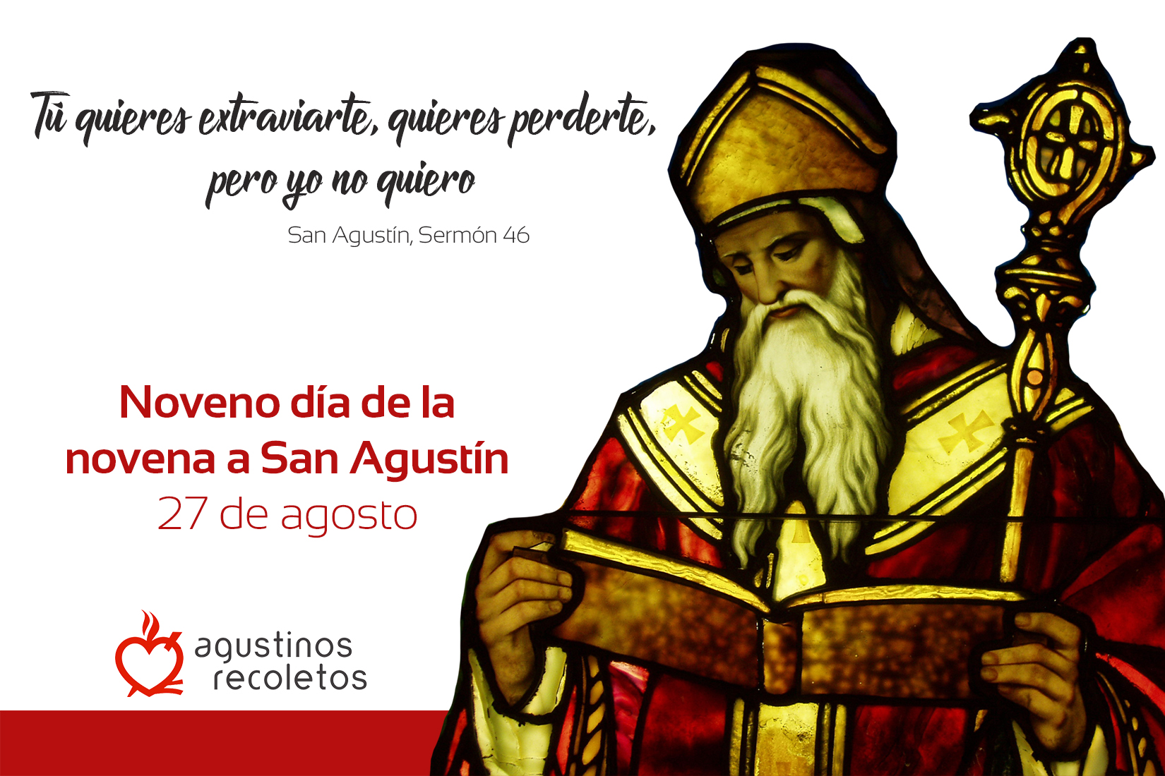 Novena a San Agustín Agustinos Recoletos