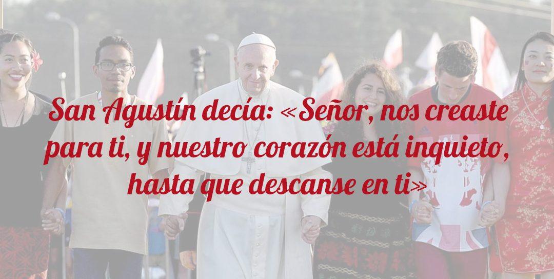 Santo Agostinho, na exortação do Papa Francisco ‘Christus Vivit’.