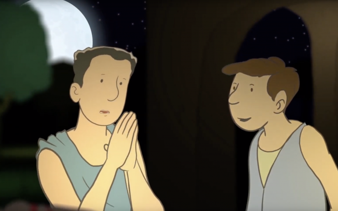 La vida de San Agustín, en dibujos animados