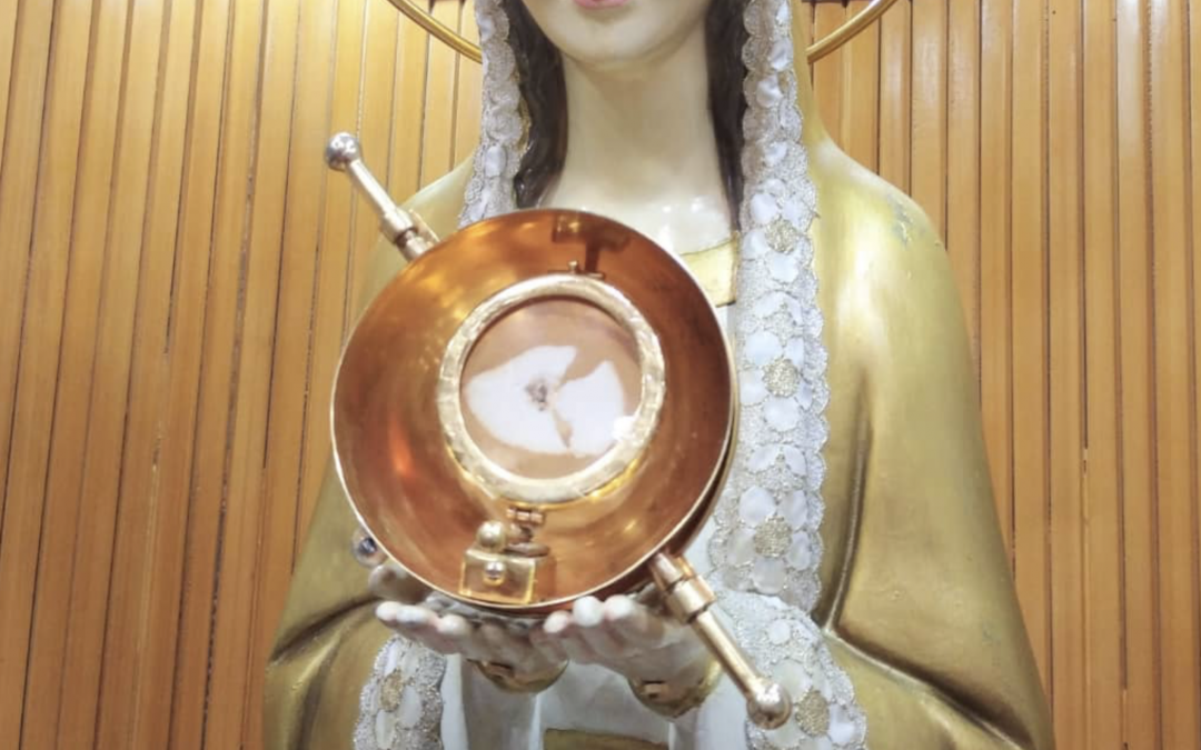 The Eucharistic miracle adored by the Augustinian Recollect Sisters in Venezuela