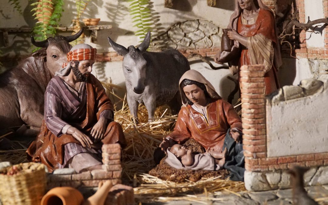 Jesus nasce com as monjas agostinianas recoletas