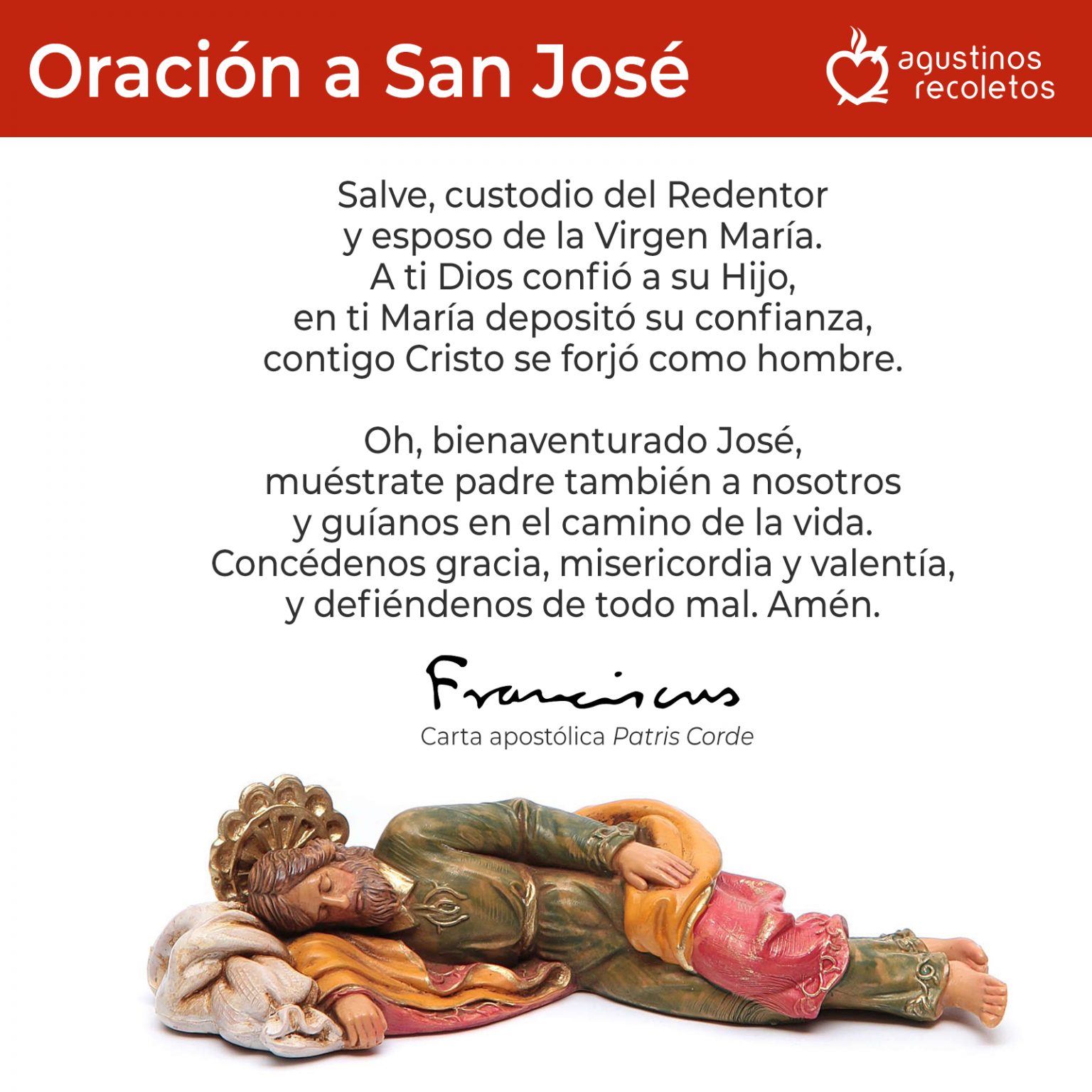 Lista Foto Oración A San José Dormido Que Nunca Falla Lleno