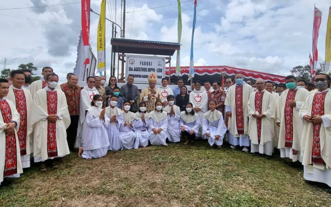A primeira paróquia agostiniano-recoleta na Indonésia