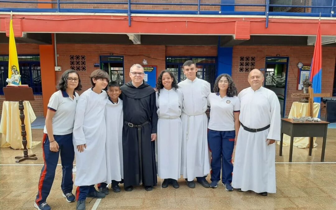 Así han sido los primeros días del Prior general en Colombia