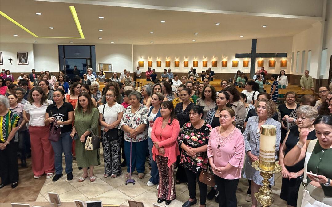 Madres Cristianas Santa Monica: “Where there is a son, there is always a mother who accompanies and cares for him”.