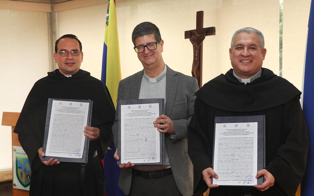 Una alianza para educar desde el carisma: Agustinos Recoletos, Agustinos y UCAB lanzan doctorado en educación