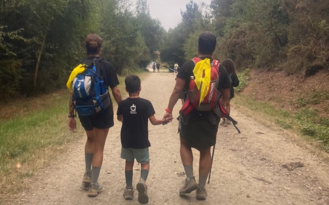 Del esfuerzo a la gratitud: aprendizajes de una familia en el Camino