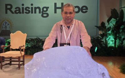Un agustino recoleto en la cumbre climática Raising Hope en Roma