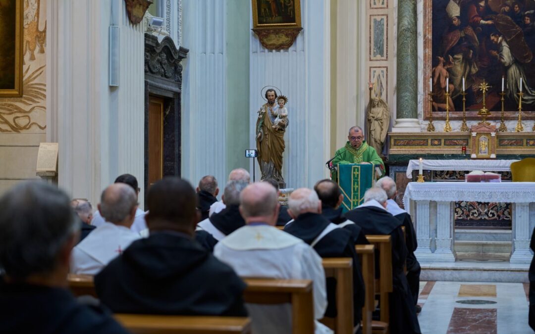 El Prior General anima en Roma a vivir con corazón transformado