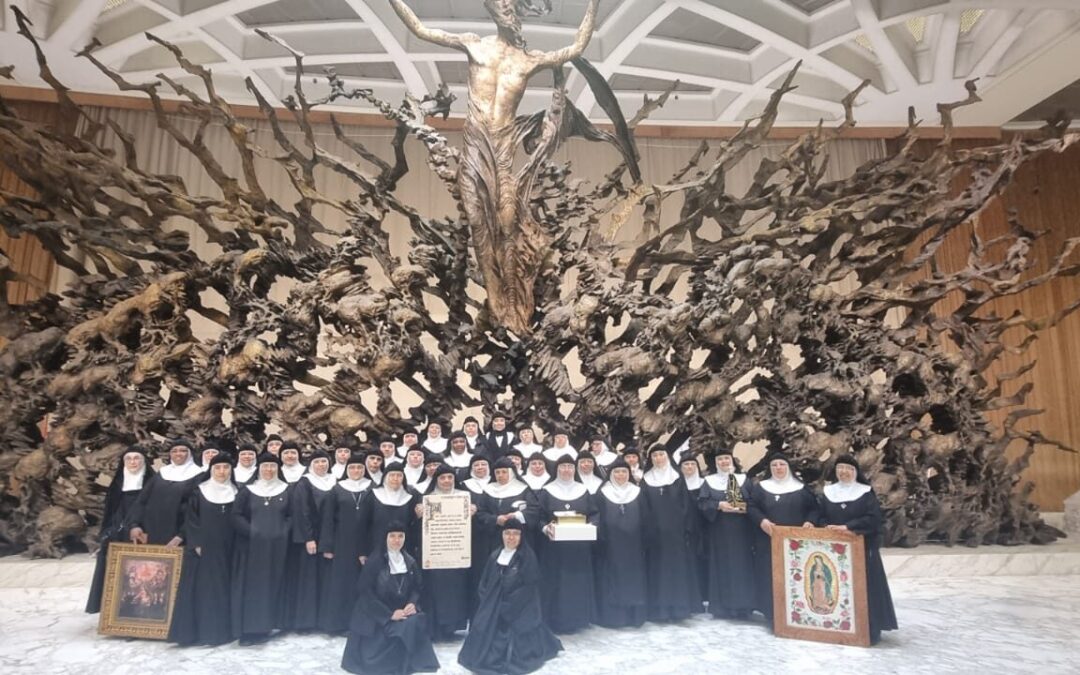 El Papa León XIV anima a las Agustinas Recoletas en audiencia privada