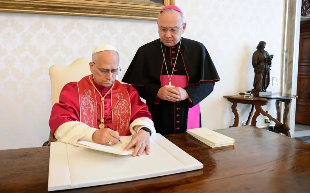 San Agustín ilumina la primera exhortación del Papa León XIV